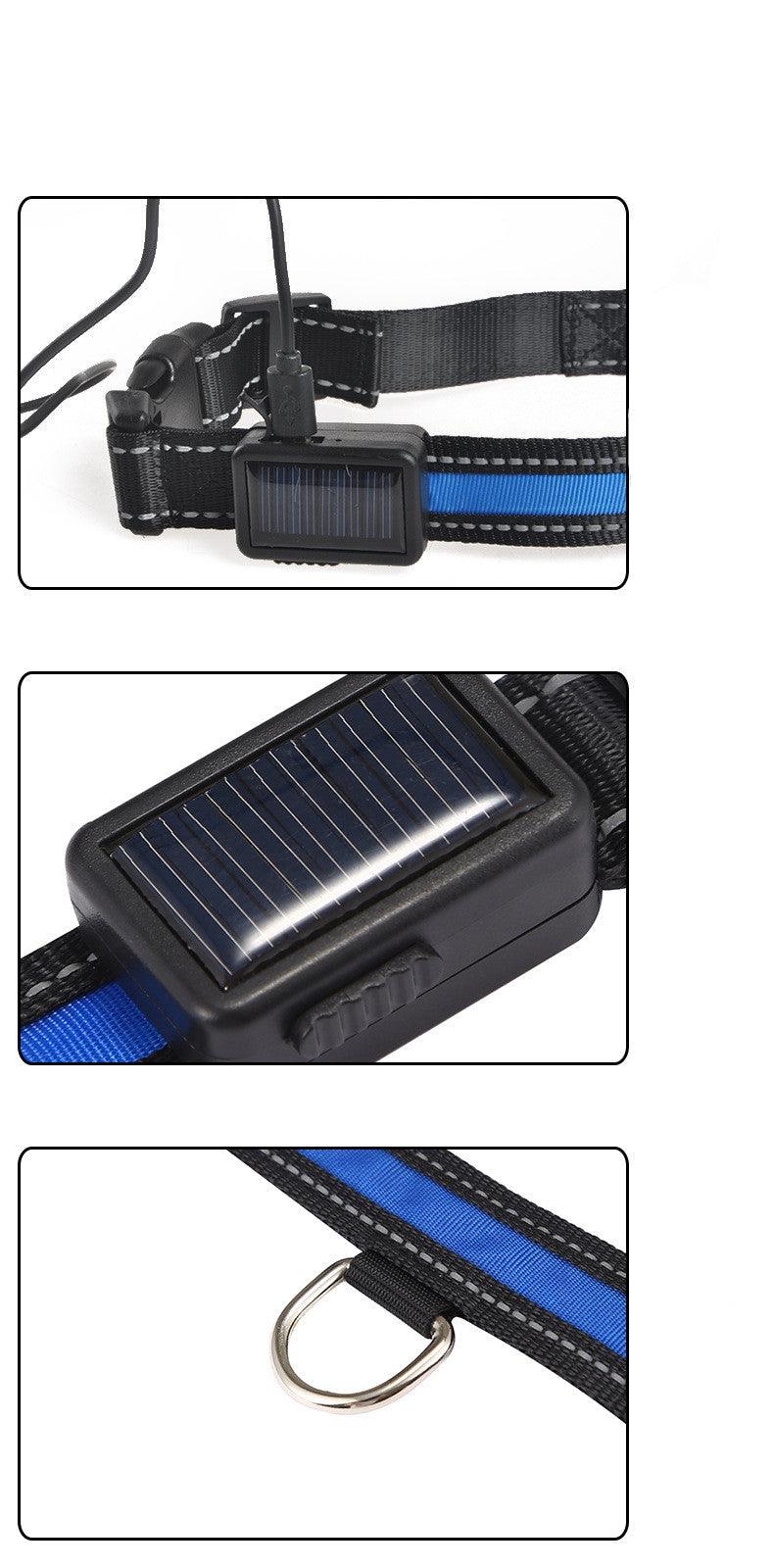 Solarpup Led Reflective Collar: Keep Your Furry Friend Safe And Stylish!