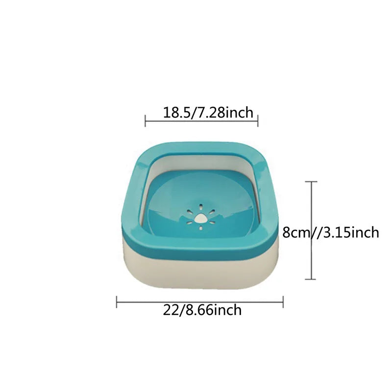 Water Bowl 1L Large Capacity Bowls Waterer Pet Accessories