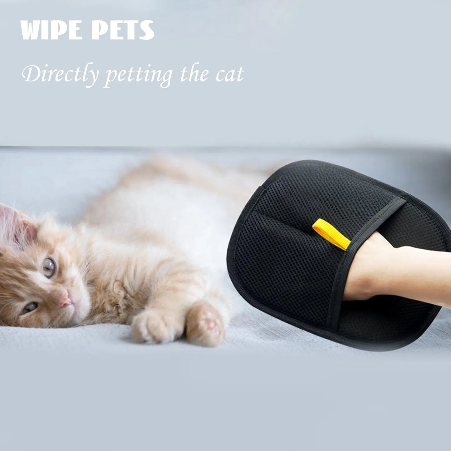 Pet Hair Removal Tool Reusable Removal Gloves Double-Sided