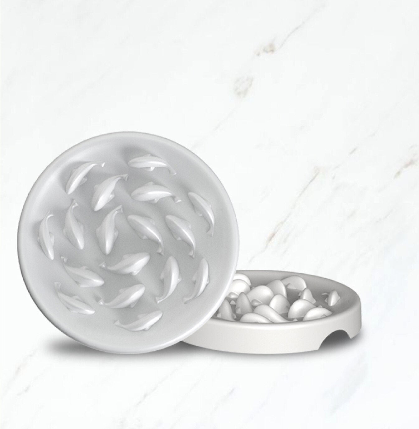 More Style Dog Bowl Anti Choke Dog Feeding Food Bowls Puppy Slow Eating Dog Bowls Feeder Dish Pet Bowl Pet Supplies