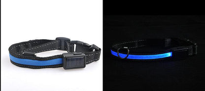Solarpup Led Reflective Collar: Keep Your Furry Friend Safe And Stylish!