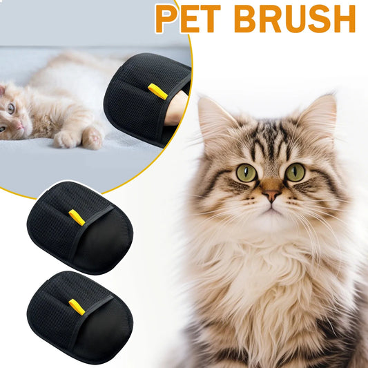 Pet Hair Removal Tool Reusable Removal Gloves Double-Sided 