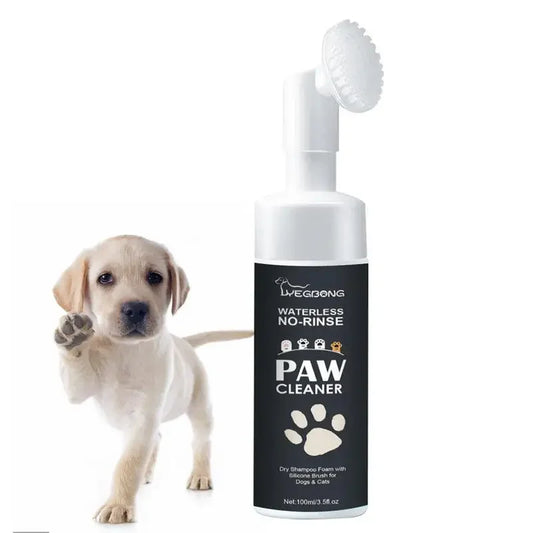 100mlPaw Cleaner Foam Claw Cleaner Waterless Pet Shampoo 