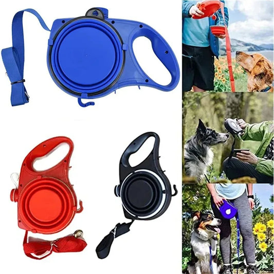 Pet supplies comes with a water bottle pet leash dog 